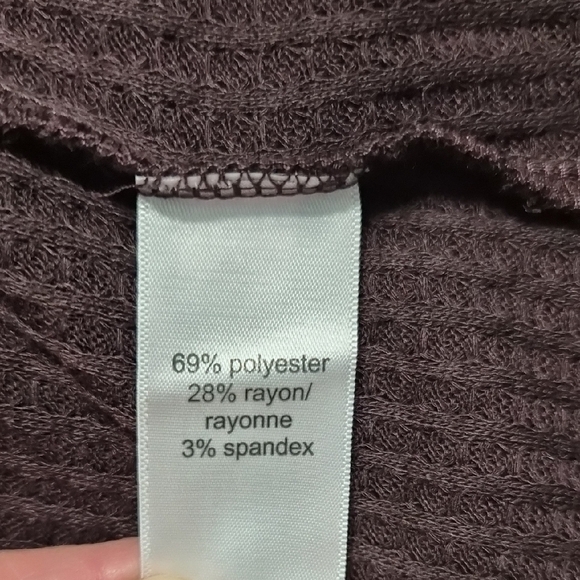 Maurices Women's Burgundy Cardigan Sweater Size XS - Picture 10 of 11